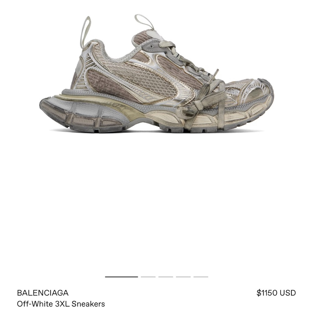Balenciaga 3XL sneaker’s worn Once.